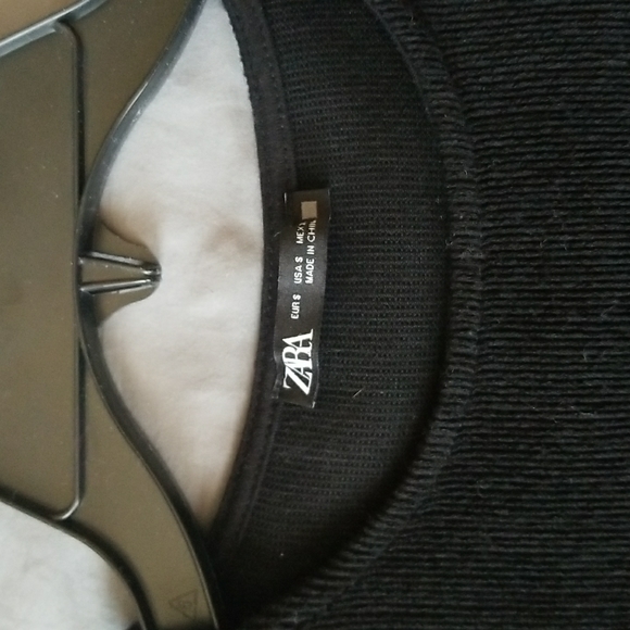 Zara knit blouse glove long sleeves - Picture 3 of 4